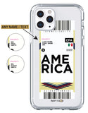 Flight Ticket to America